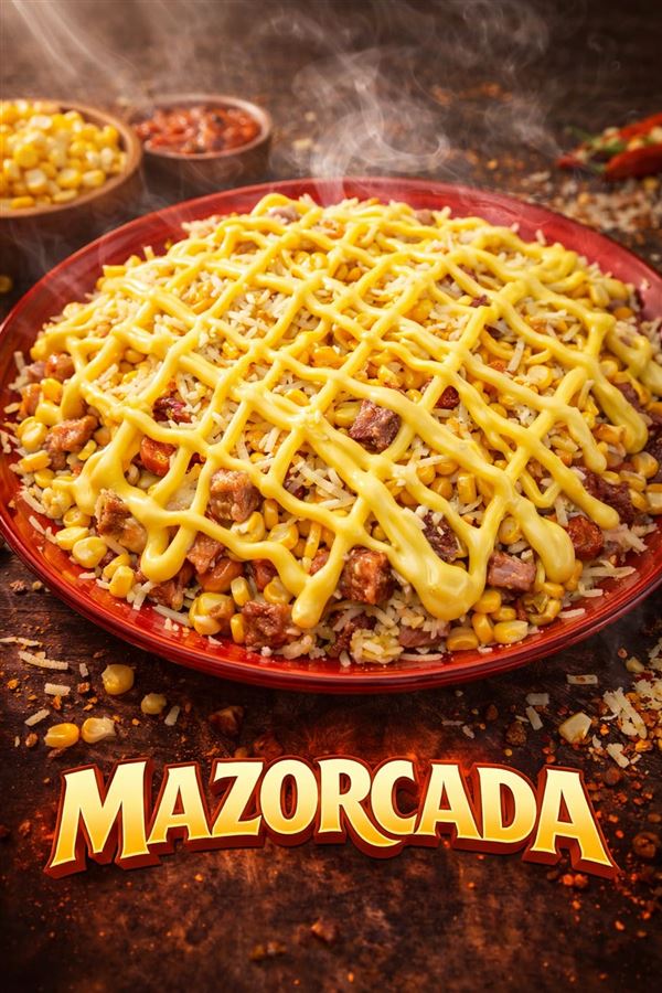 Mazorcada con maíz tierno y queso